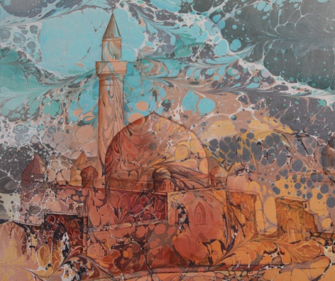 Exhibition of paintings in traditional Turkish technique “Ebro Dreams on the Water”
